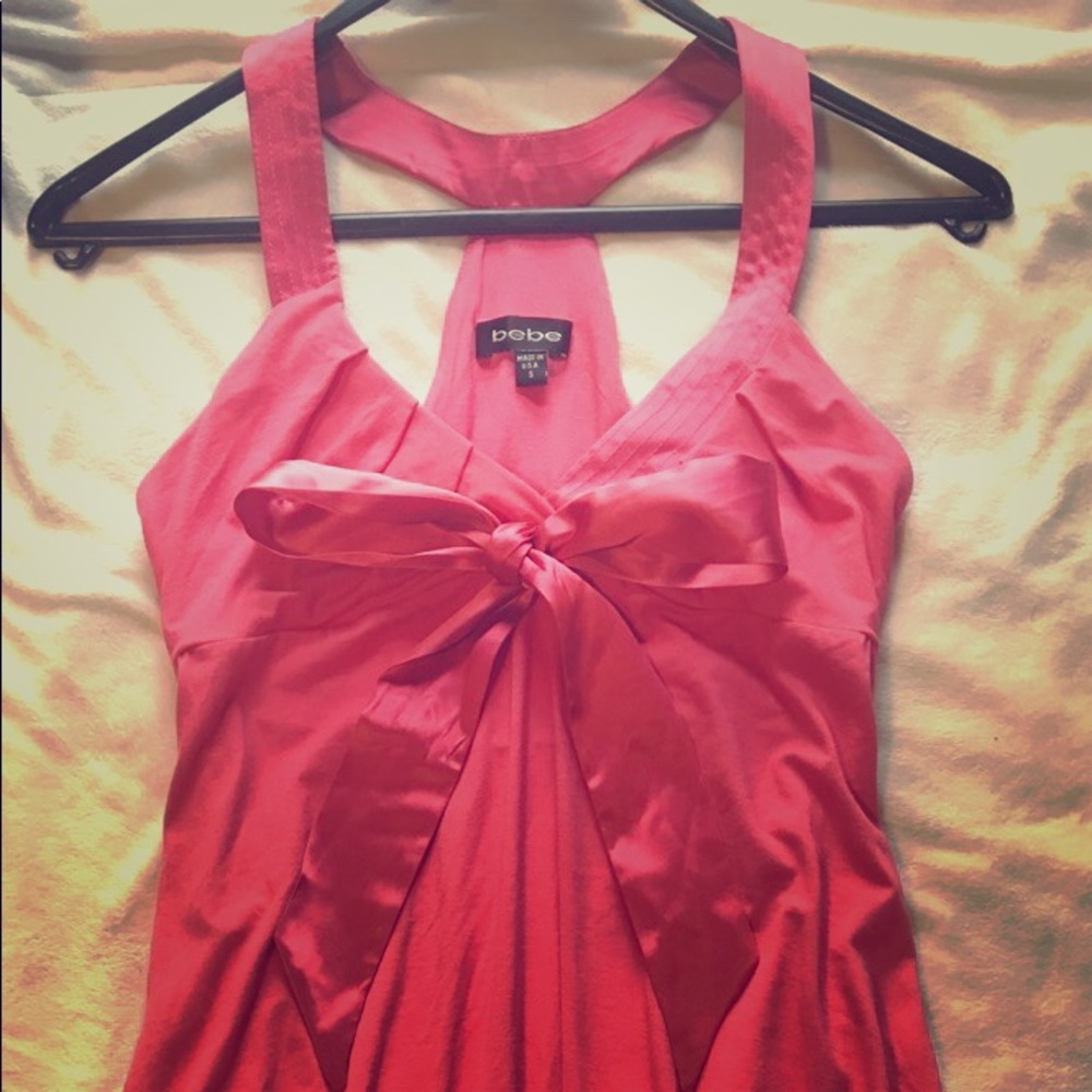 Bebe Pink/Coral Dress/Shirt